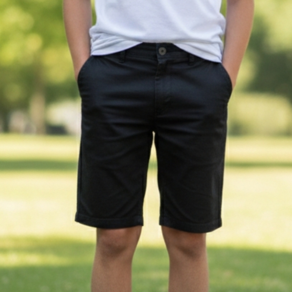 Boy's Black Shorts.